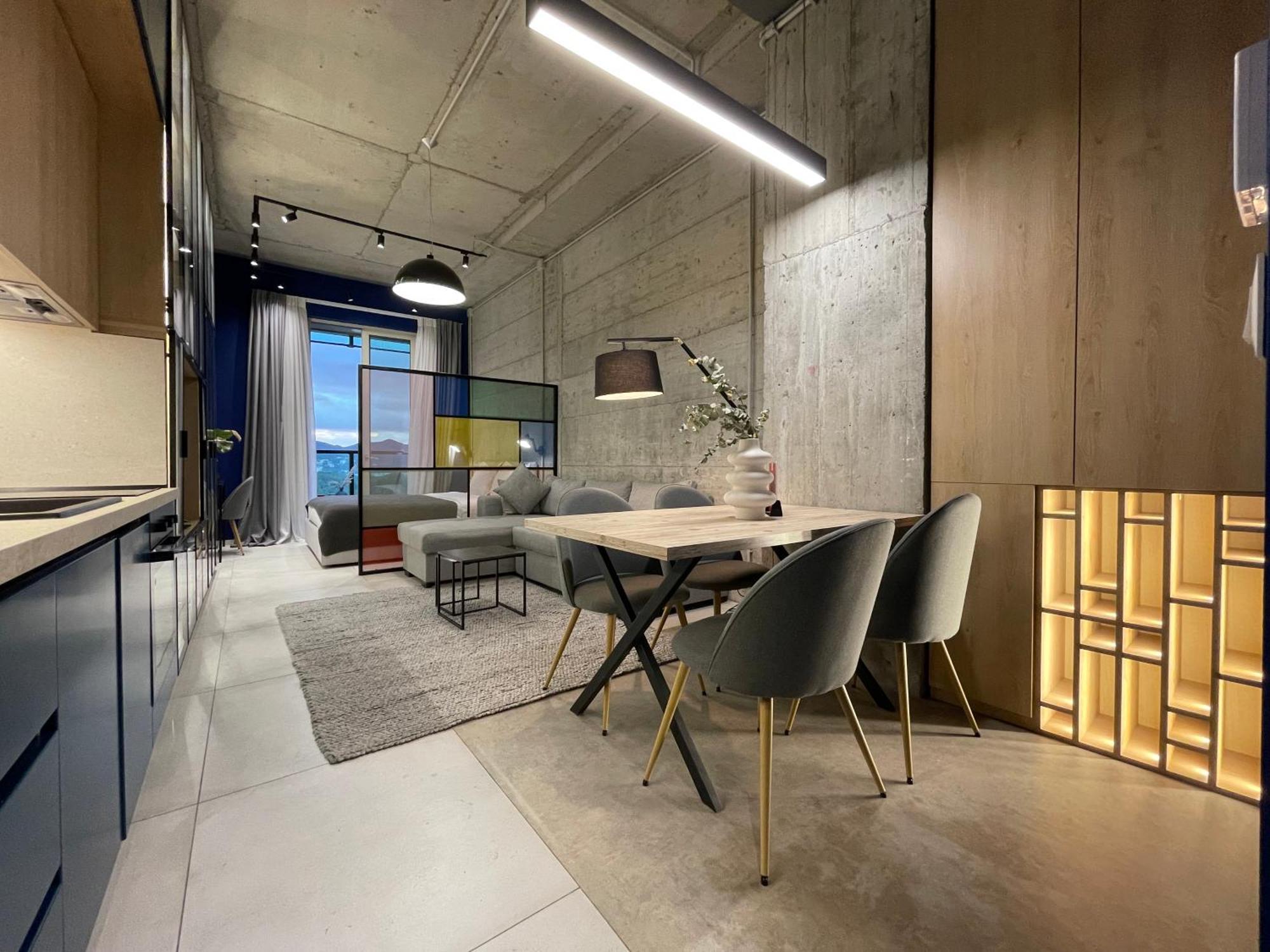 Ambassador Skyline Apartments 地拉那 外观 照片