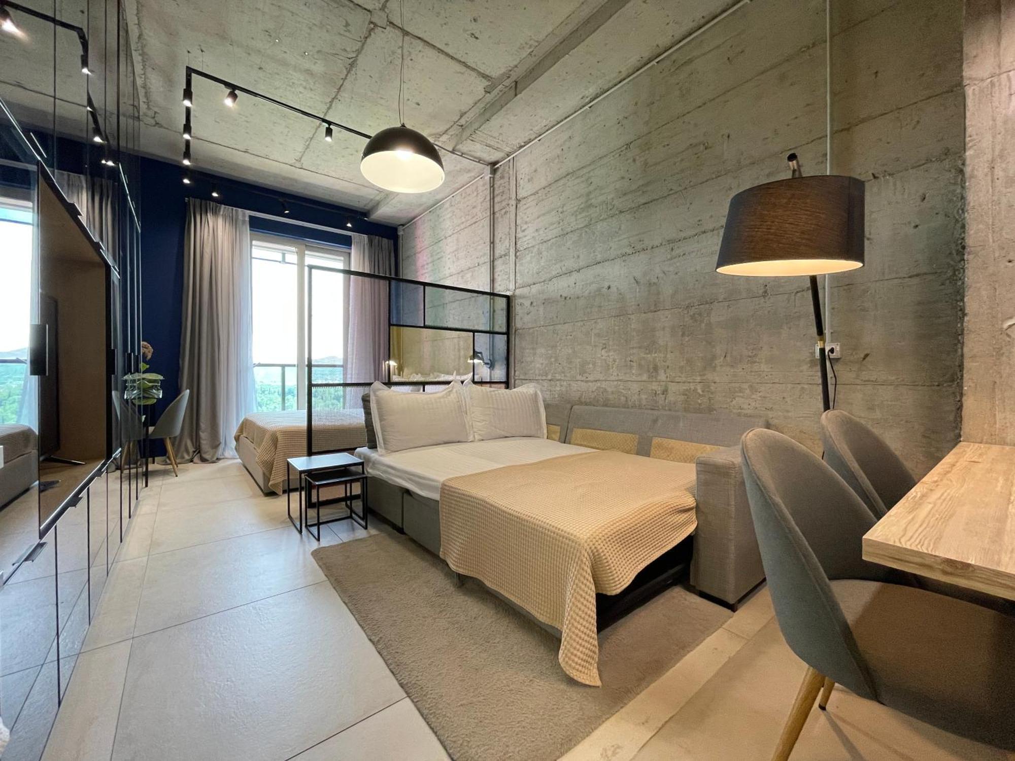 Ambassador Skyline Apartments 地拉那 外观 照片
