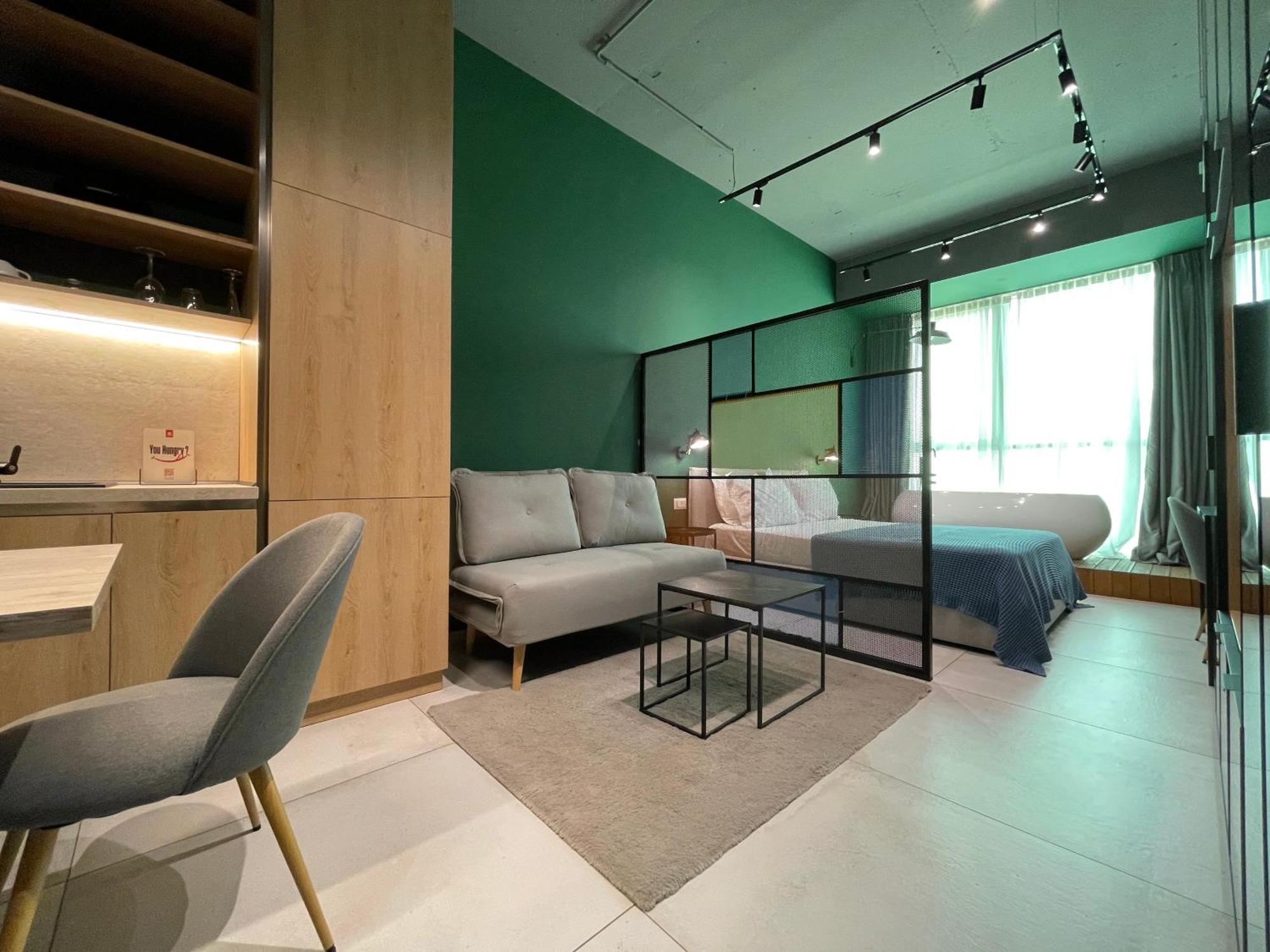 Ambassador Skyline Apartments 地拉那 外观 照片